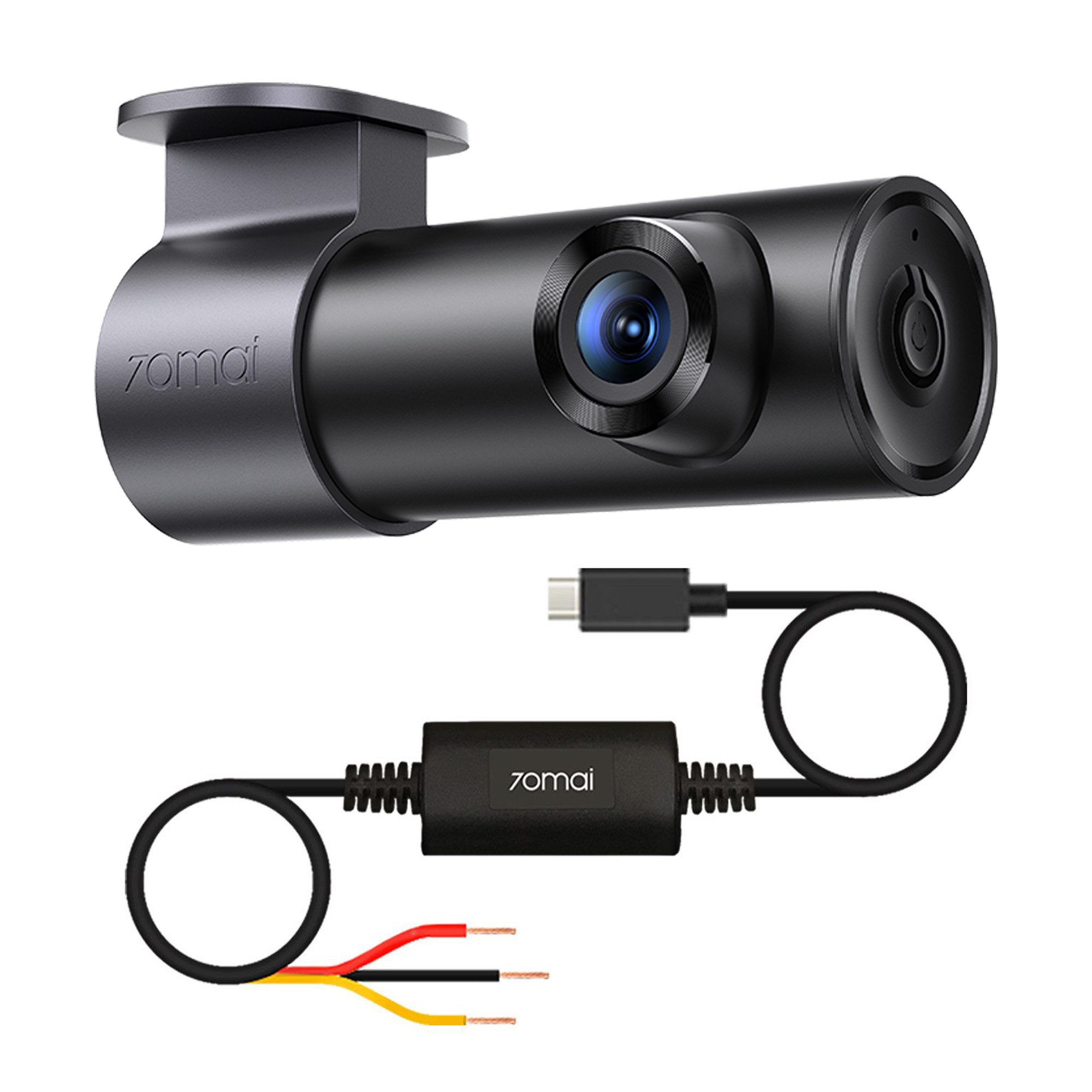70mai M310 Plus 3K Dashcam (3K HD, WLAN (Wi-Fi), 130° Weitwinkel, Nachtsicht, G-Sensor, App-Steuerung, Loop-Aufnahme)