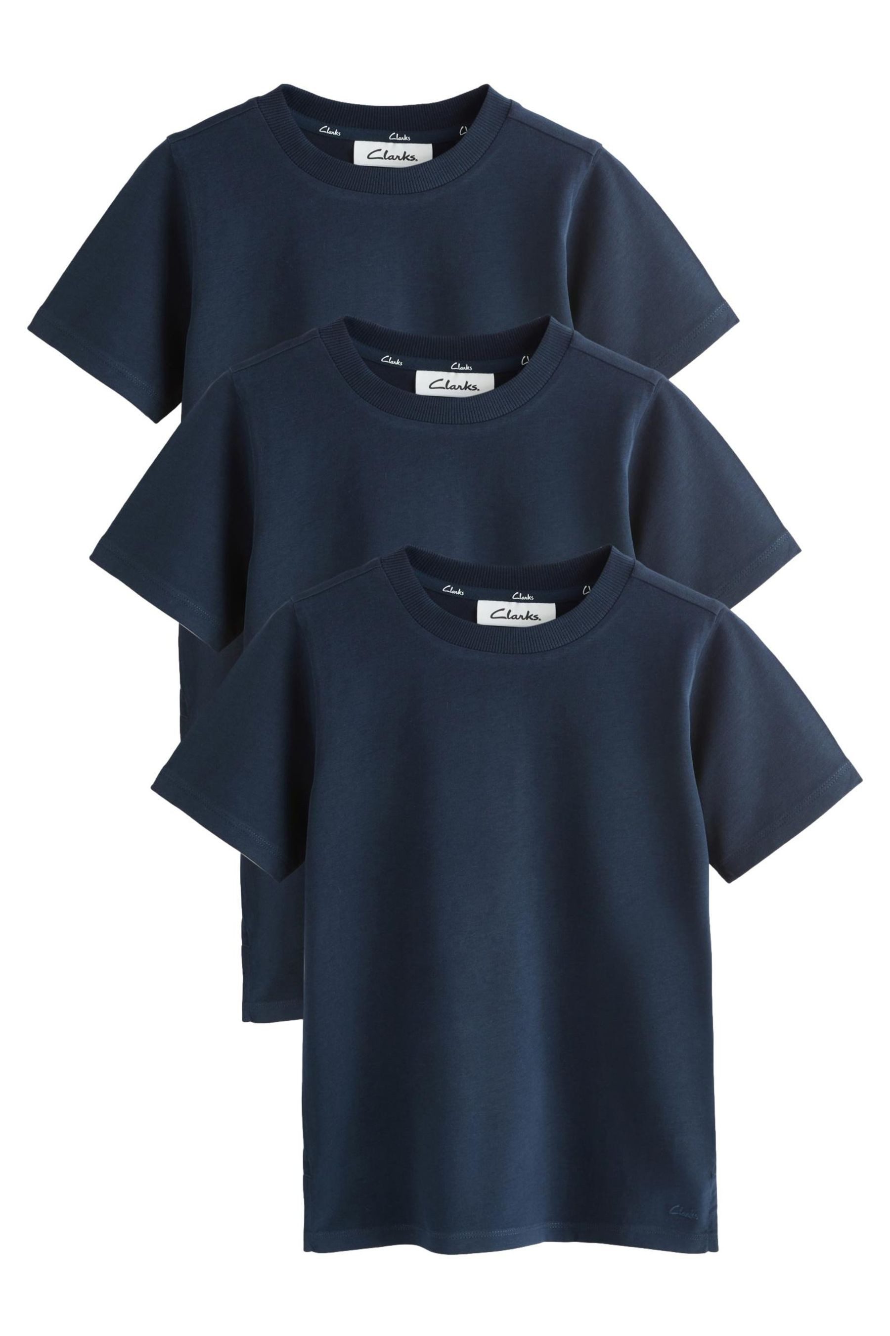 T-Shirt Clarks Relaxed Fit T-Shirts im 3er-Pack