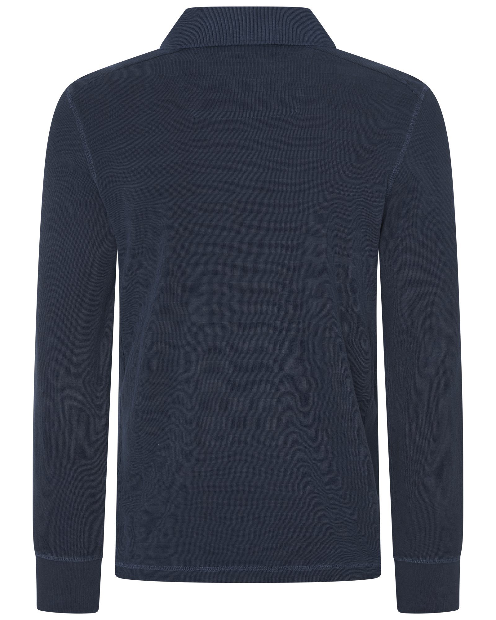 camel active Langarm-Poloshirt Herren Polohemd aus Organic Cotton Poloshirt günstig online kaufen