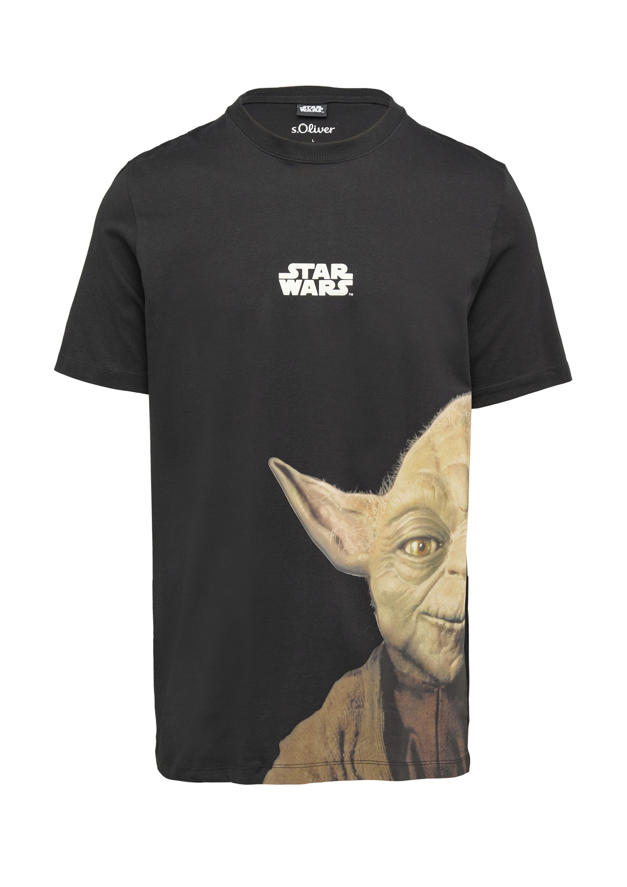 s.Oliver Kurzarmshirt T-Shirt T-Shirt mit Star Wars™ Print günstig online kaufen