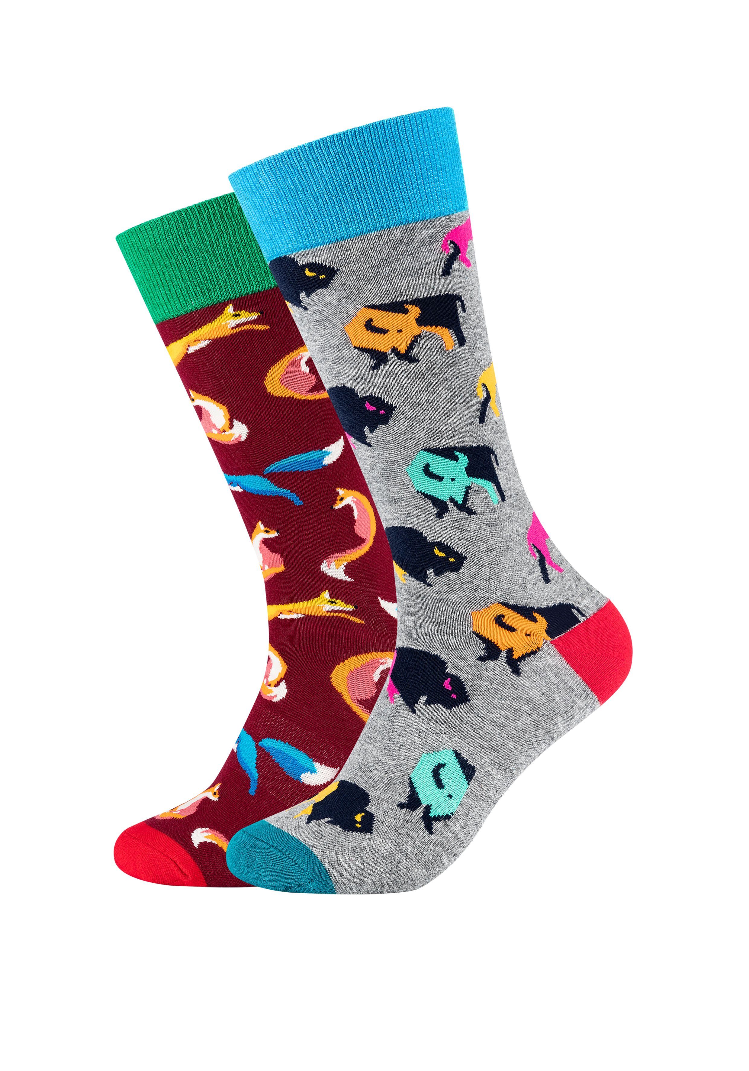Fun Socks Socken (2-Paar) mit buntem Motiv kaufen | OTTO