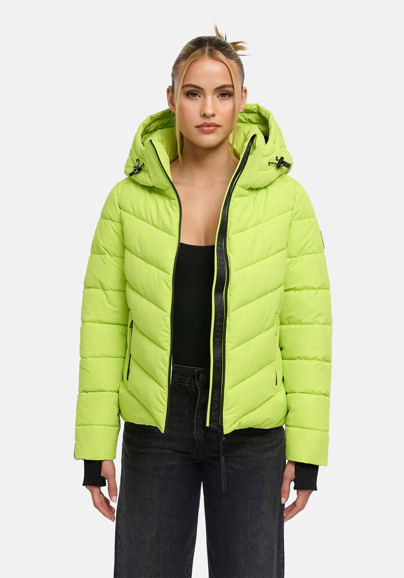 Marikoo Winterjacke Samuiaa XVI mit Kapuze – Bild 2 von 5