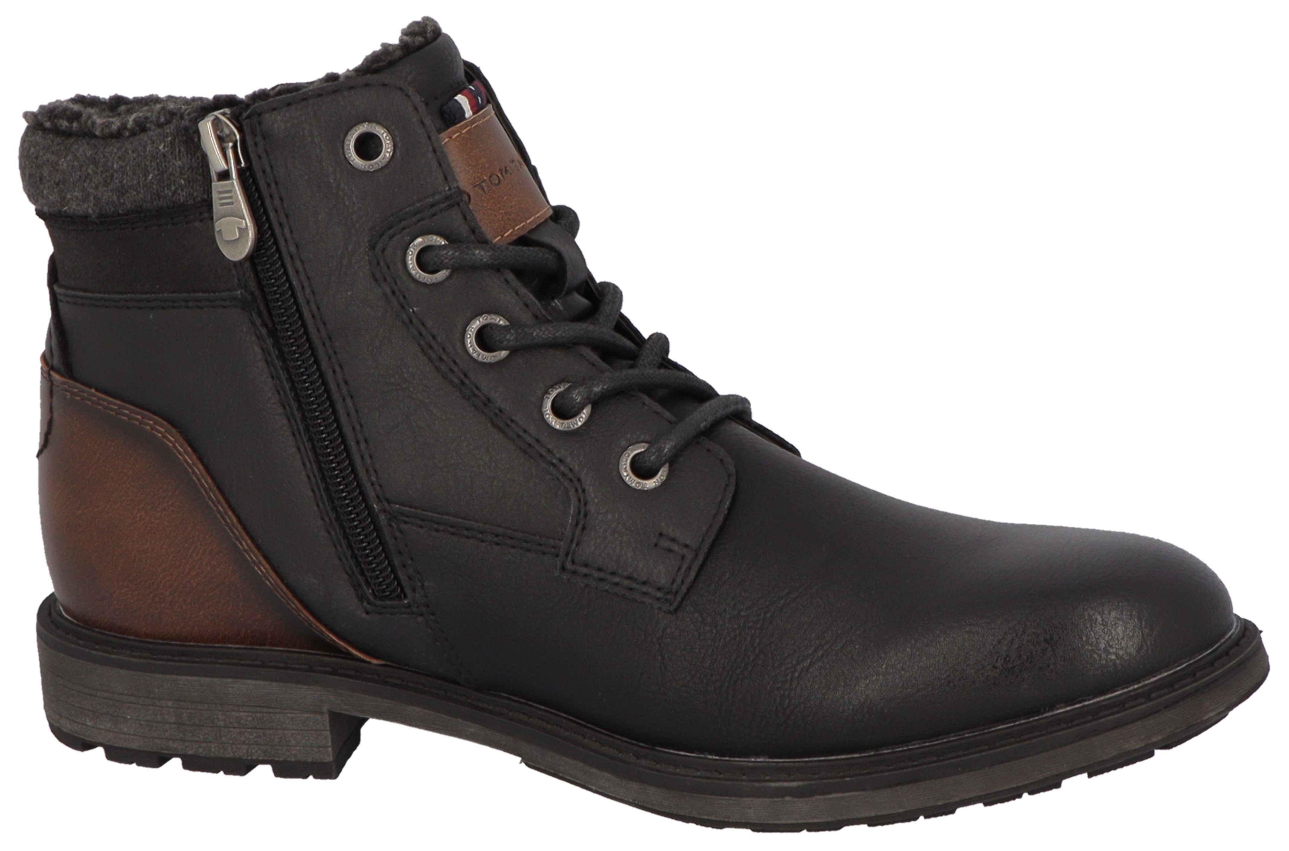 TOM TAILOR Winterboots mit Logoschriftzügen, Weite G