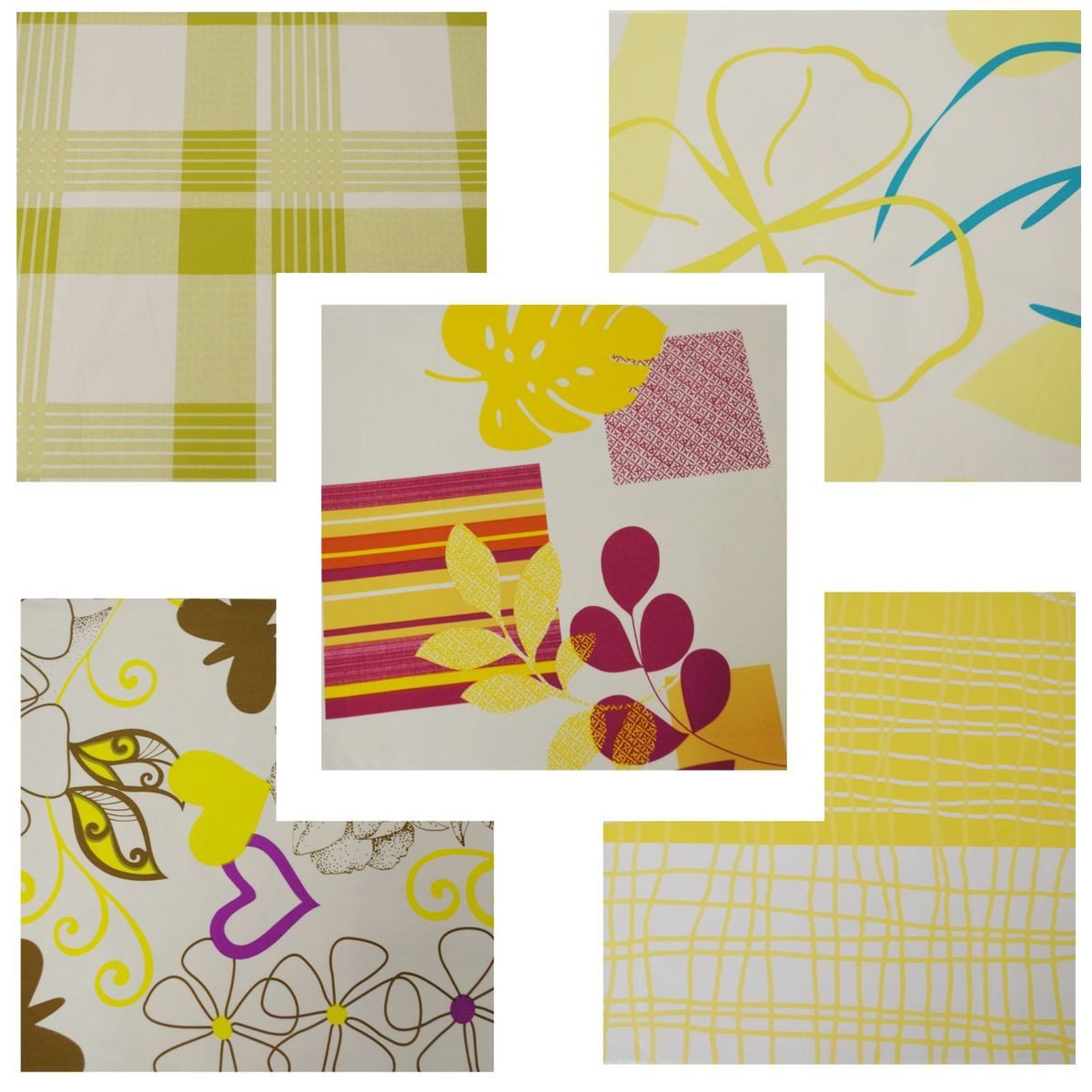 Kaiman GmbH Tischdecke Wachstuch Tischdecke ca. 100x140cm verschiedene Motive, rutschfest, strapazierfähig, pflegeleicht, zuschneidbar