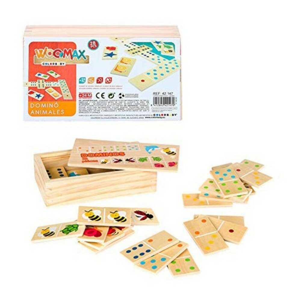 Bio Oil Spiel Domino 28 pcs Holz
