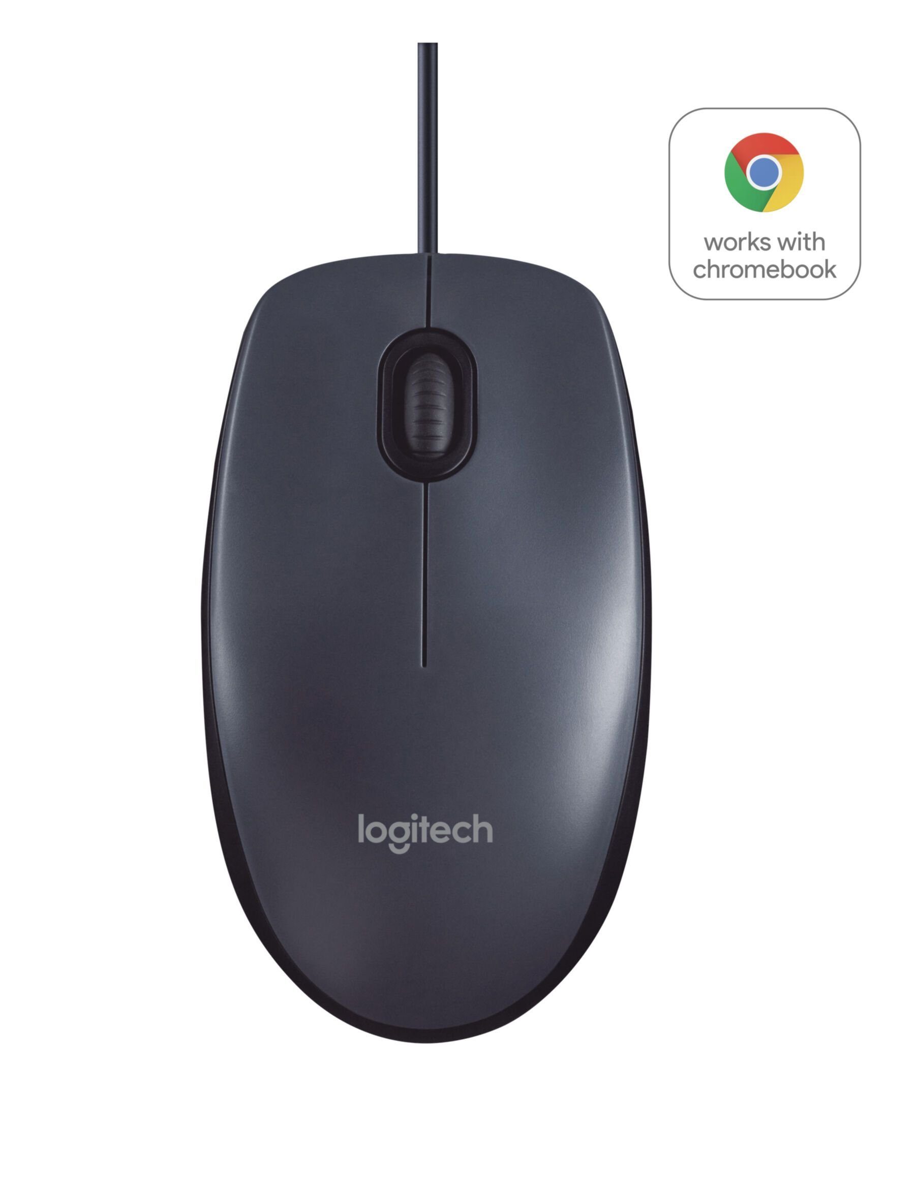 Logitech B100 Maus schwarz