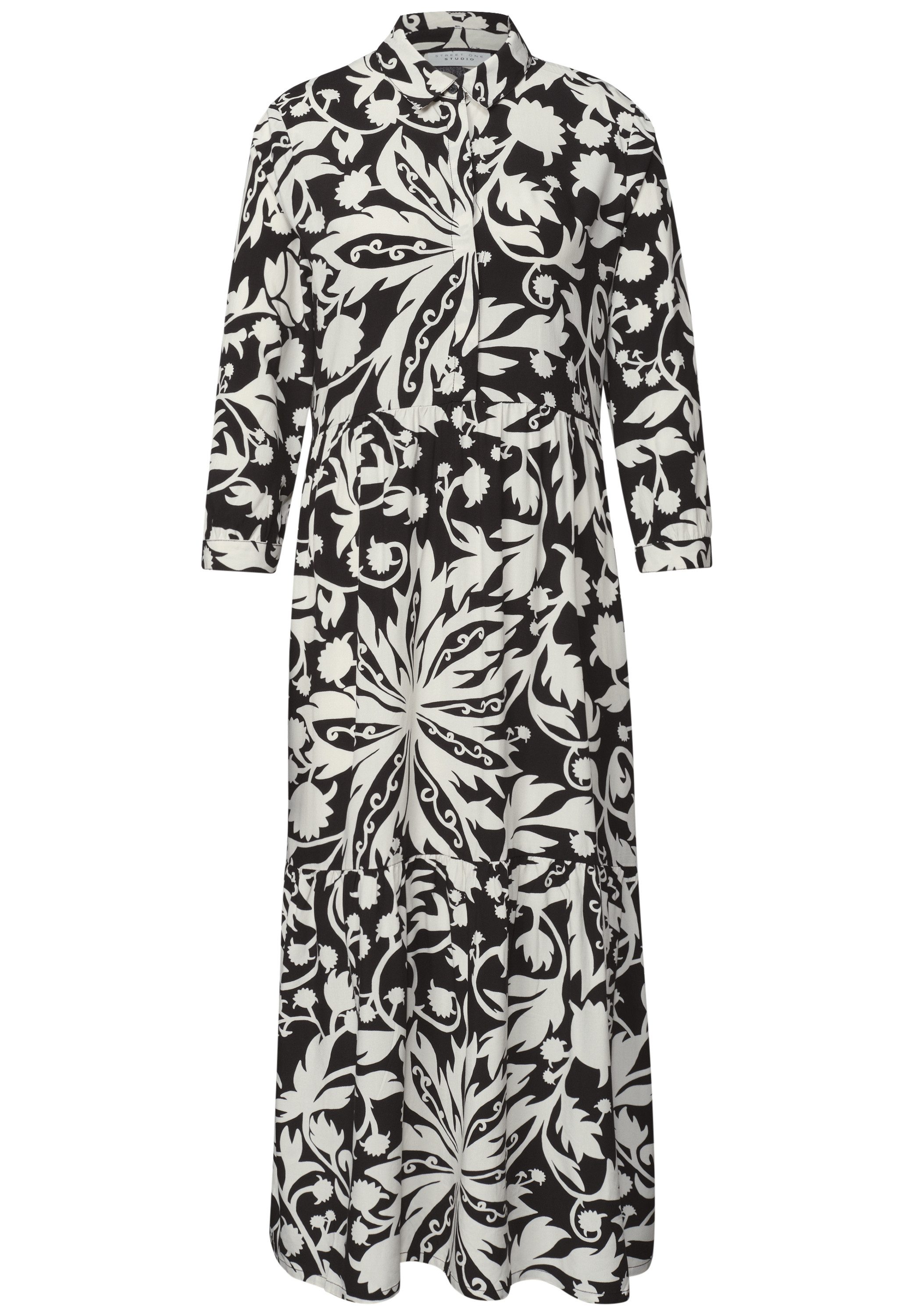 STREET ONE STUDIO Jerseykleid mit Volant