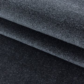 Teppich Unicolor - Einfarbig, SIMPEX24, Läufer, Höhe: 11 mm, Kurzflor Teppich Wohnzimmer Einfarbig Weicher flor Pflegeleicht