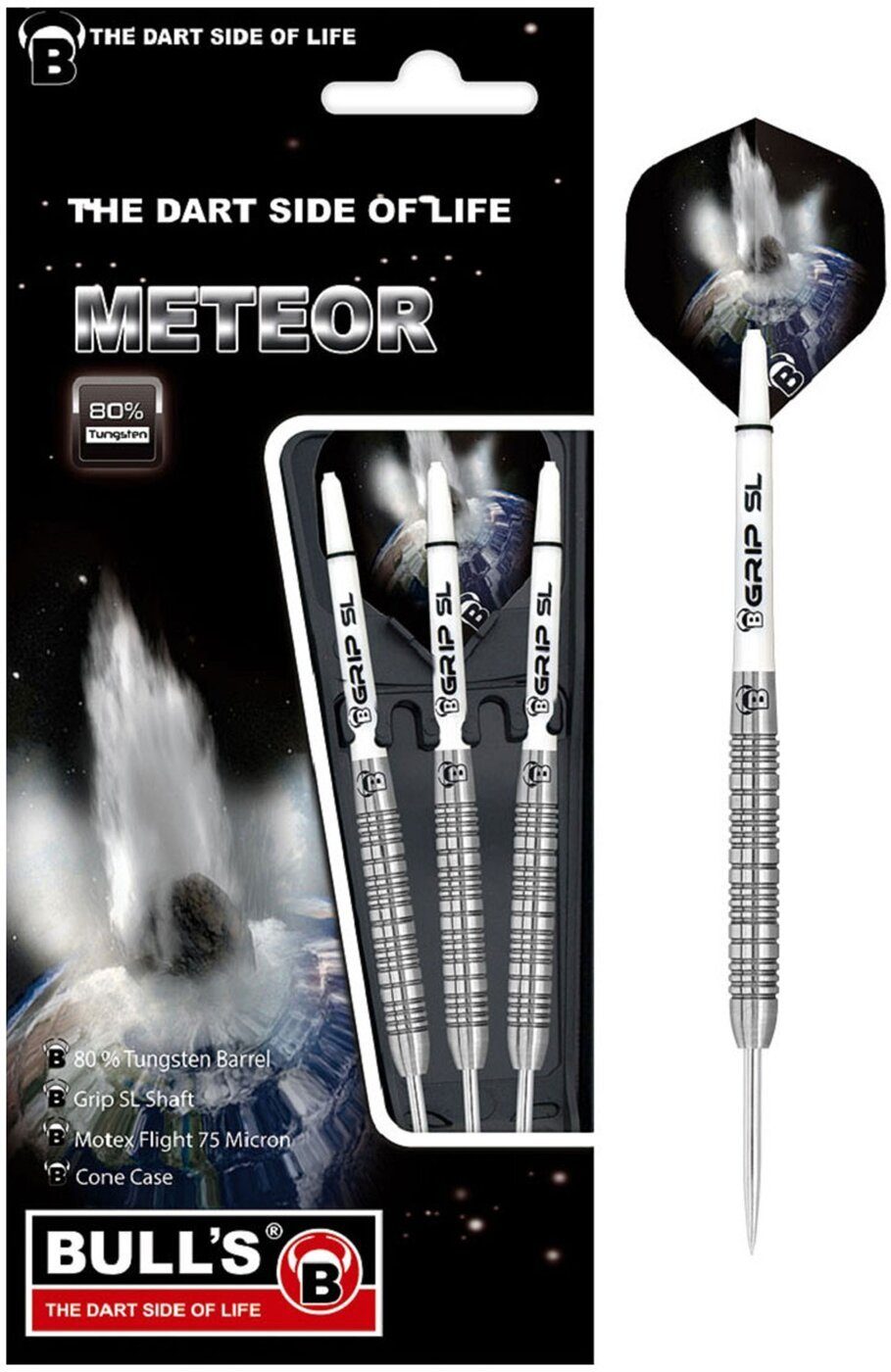 MT4 BULLS Meteor Dartpfeil Steel BULL'S Dart