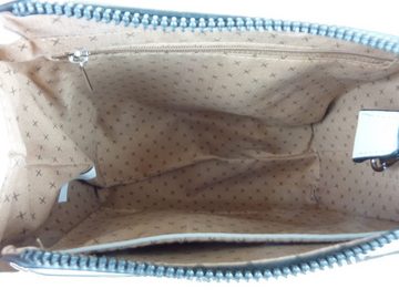 Taschen4life Clutch Damen Handtasche mit Nieten und Kette G88335, lange Tragegriffe & abnehmbarer Schulter Trageriemen