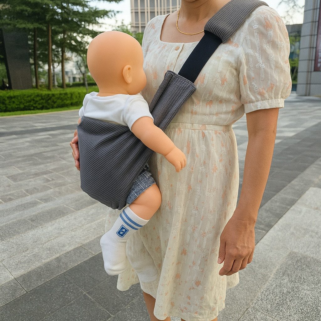 Forrlite Babytrage Babytrage,Kleinkindtrage, 2026 Neue ergobaby babytrage von, Neugeborenen bis Kleinkind,tragbare leichte rutschfeste Hüftsitztrage