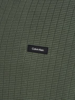 Calvin Klein Big&Tall Strickpullover BT_STRUCTURE SWEATER mit Markenlabel