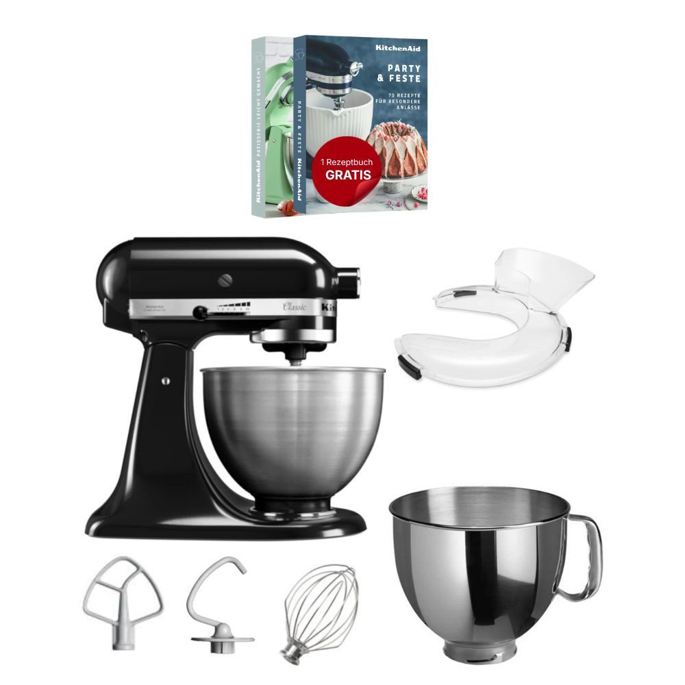 KitchenAid Küchenmaschine KitchenAid 4,3 L 5K45SS Classic Küchenmaschine Set 2