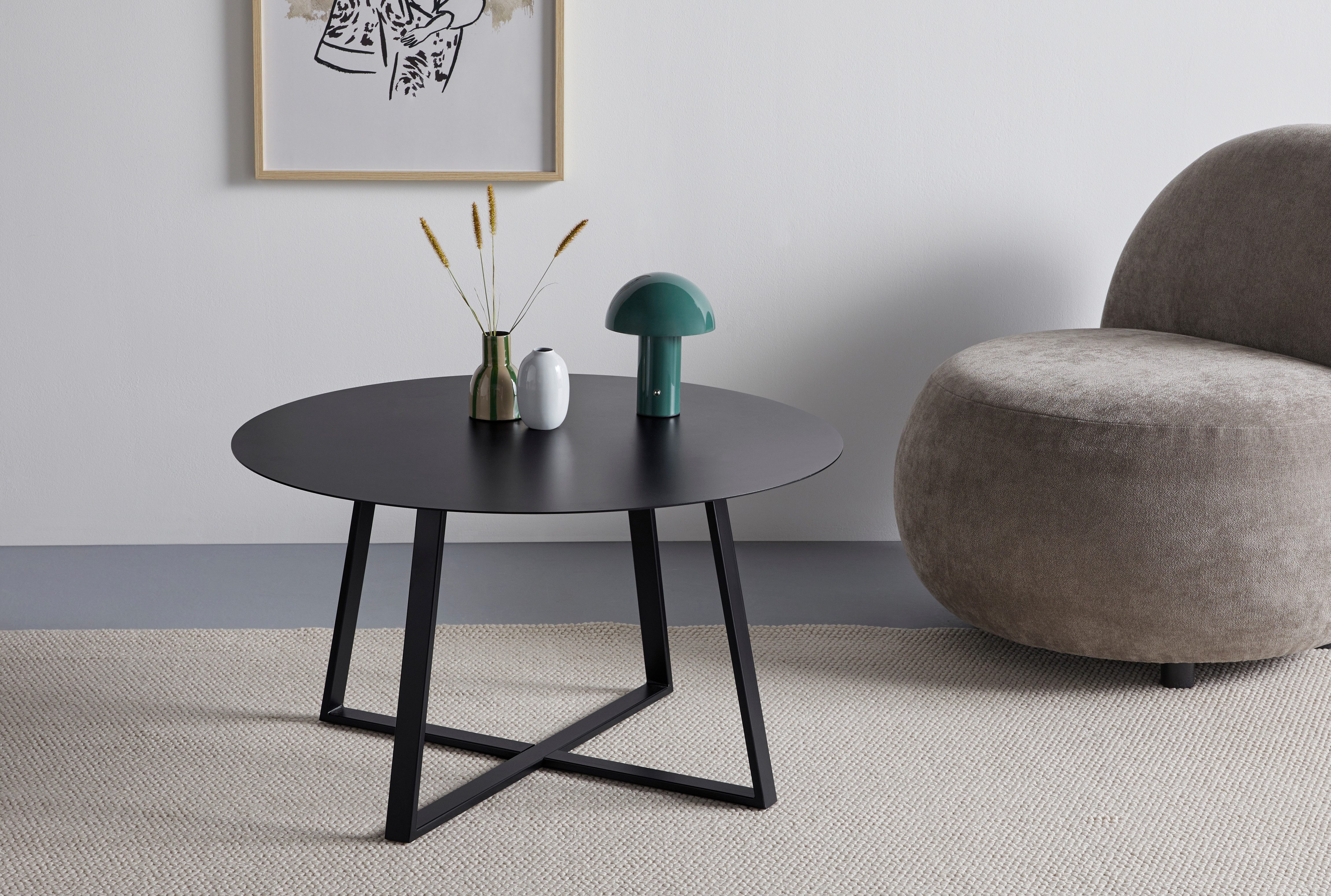 s.Oliver Couchtisch Gwenn, aus pulverbeschichtetem Metall für den flexiblen günstig online kaufen