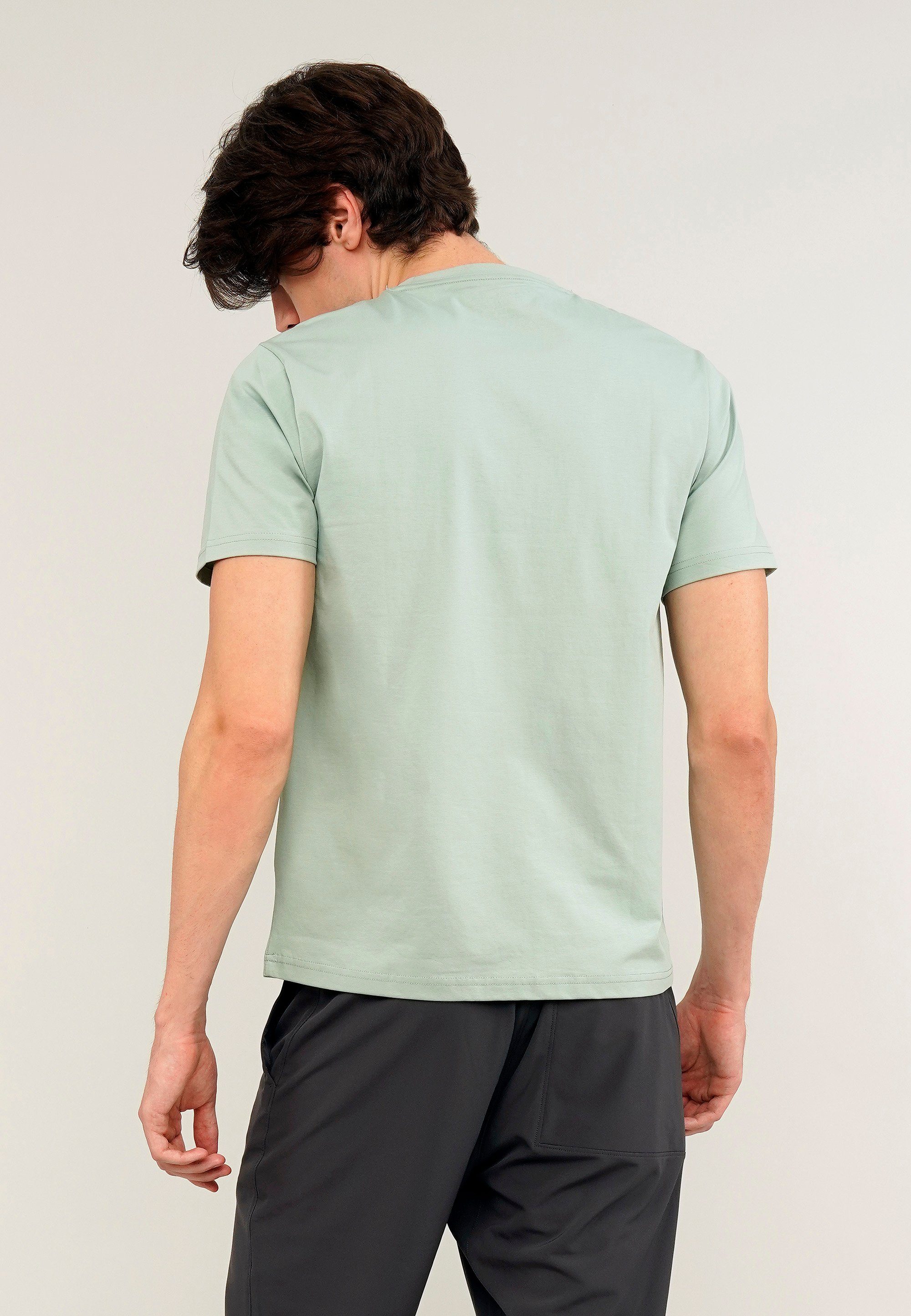 mint mit Cool-Touch-Funktion Funktionsshirt Sorena angenehmer GIORDANO