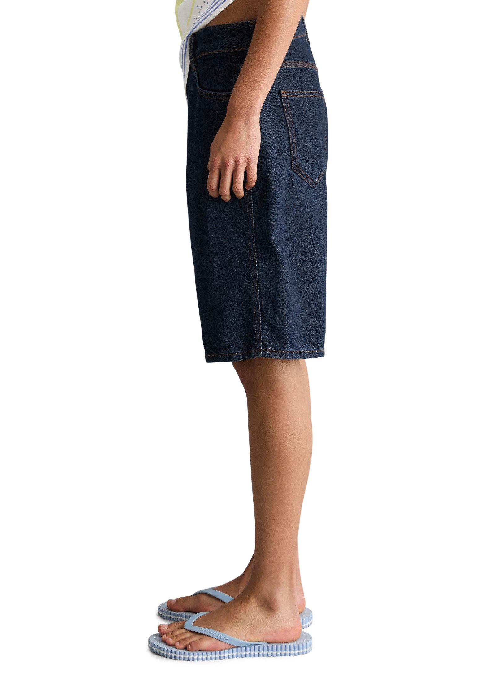 Marc O'Polo DENIM Shorts aus Rigid Denim ohne Elasthan