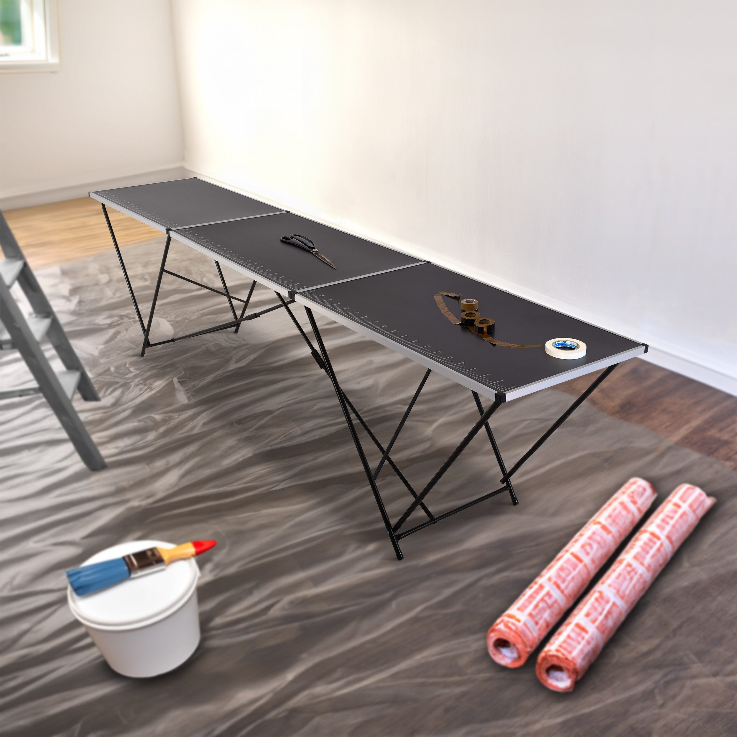 Raburg Tapeziertisch klappbar, 1-teilig, Aluminium, 300 cm x 60 x 77 cm, St günstig online kaufen