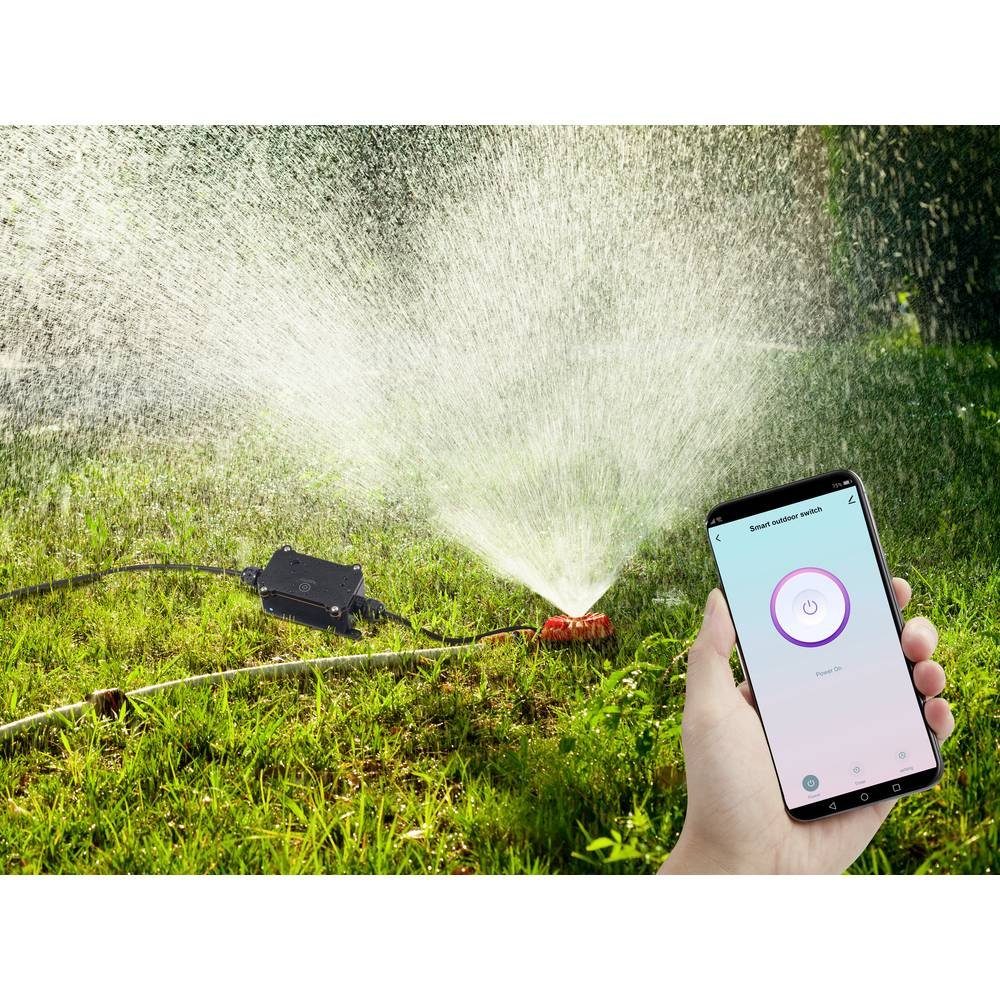 Sygonix Funksteckdose WLAN Außen AP Schalter 14.6 A SY-5598170