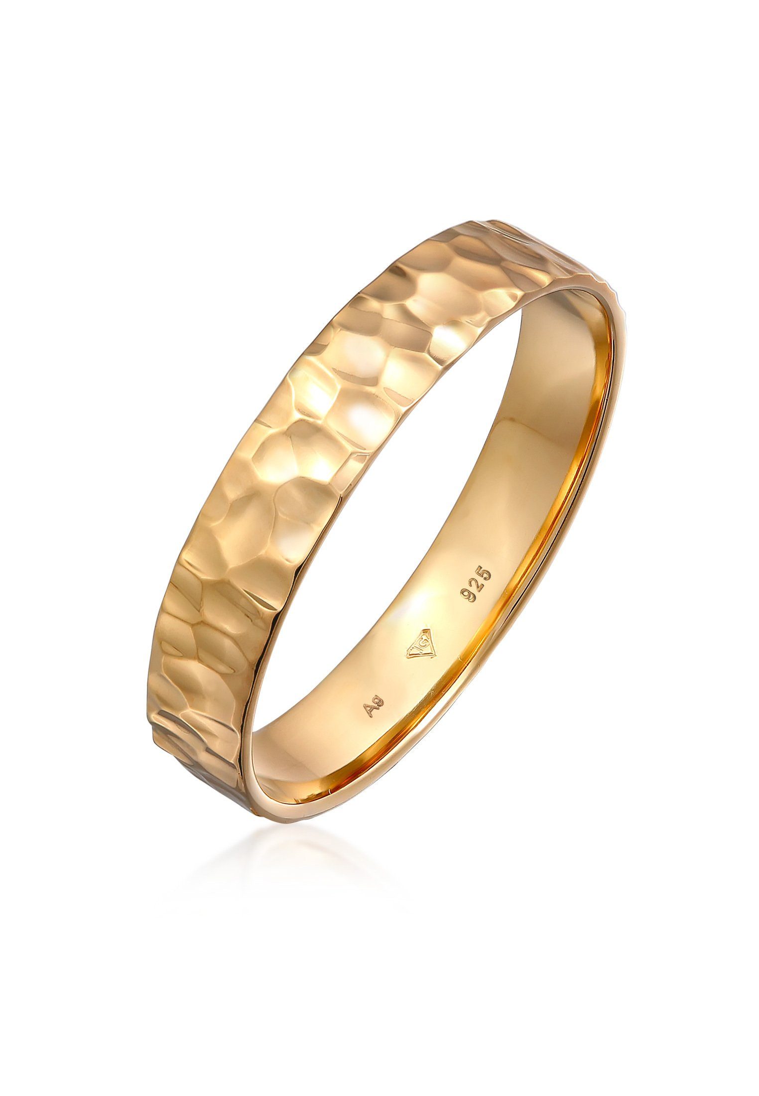 Silber Freundschaftsring Silberring Bandring Kuzzoi Herrenring 925 Gold