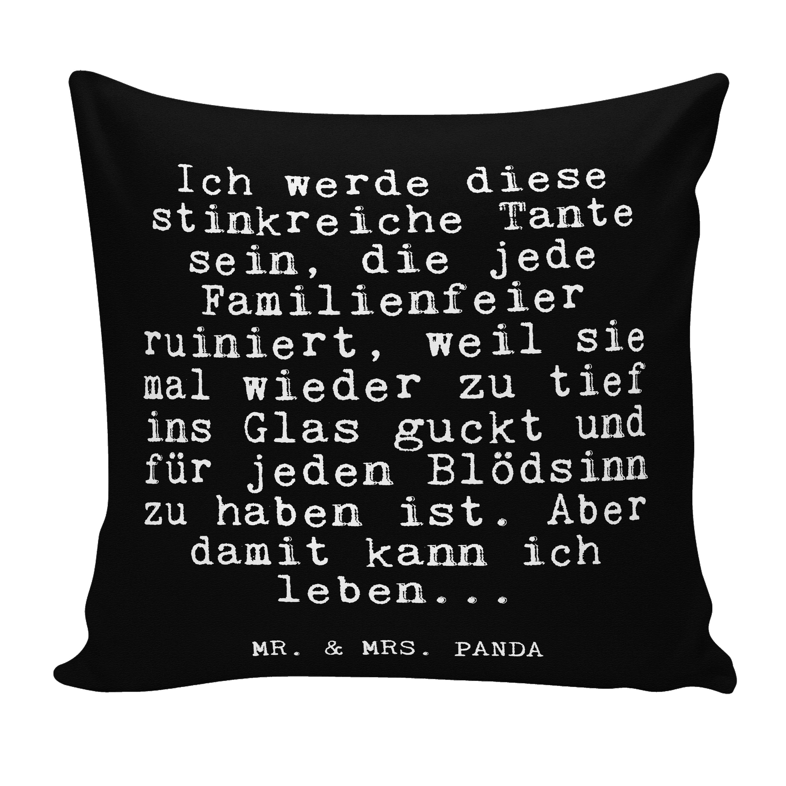 Mr. & Mrs. Panda Dekokissen Ich werde diese stinkreiche... - Schwarz - Geschenk, Geschenk Frau, l