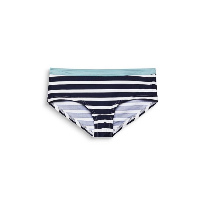 Esprit Bikini-Hose Recycelt: Shorts mit Streifen-Print
