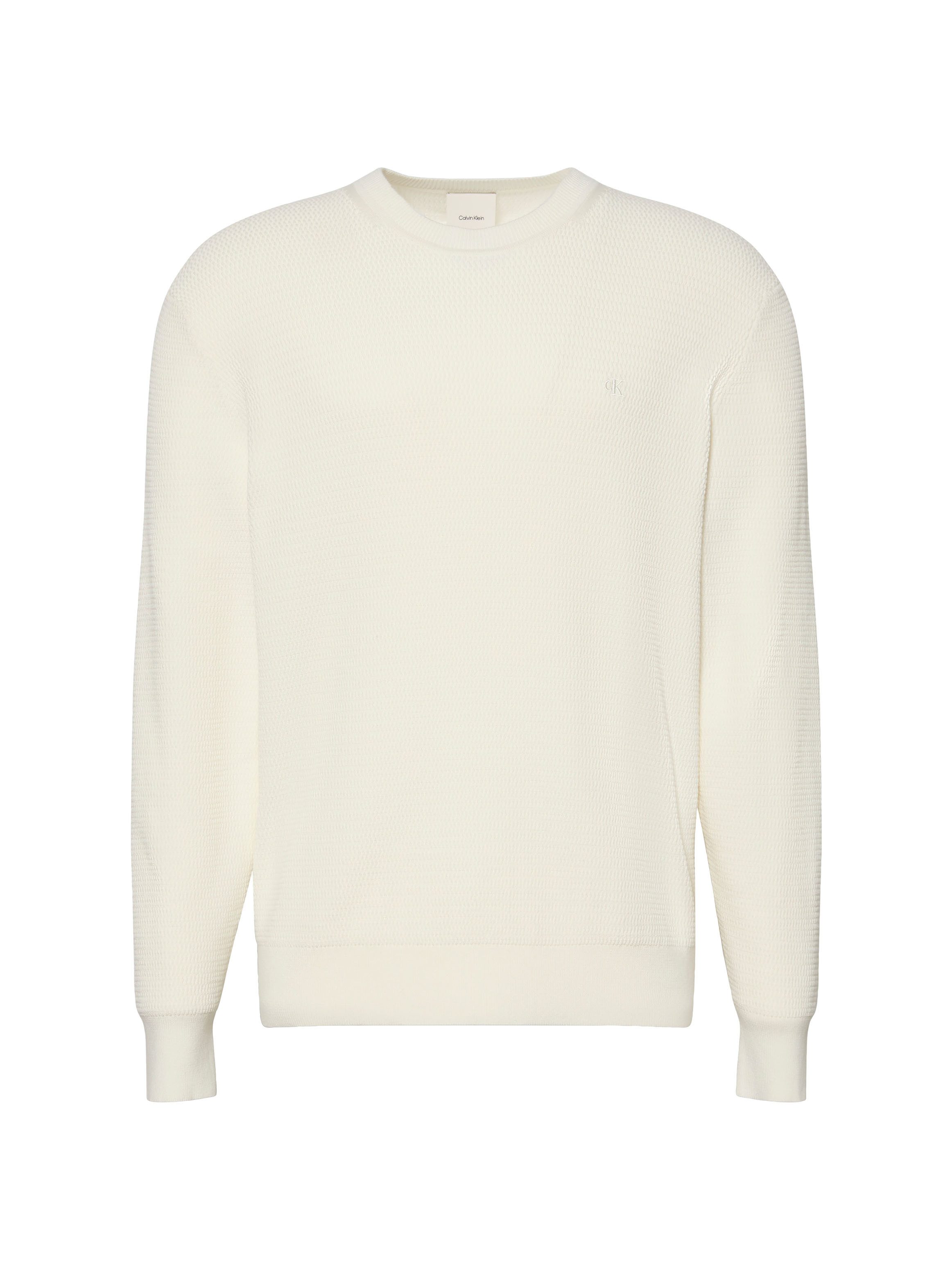 Strickpullover LS TXTR CTTN CRWNK S