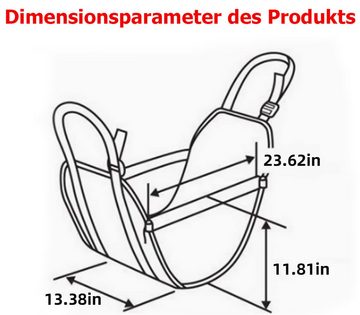 RefinedFlare Auto-Rückenlehnentasche Faltbare Handschuhtasche aus Oxford-Stoff für den Rücksitz (1-tlg)