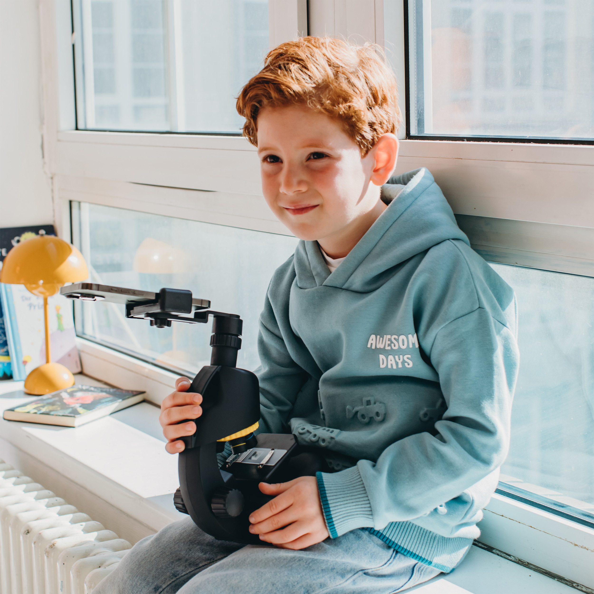 NATIONAL GEOGRAPHIC 40-640x Microscope incl. Smartphone Adapter Children's Microscope