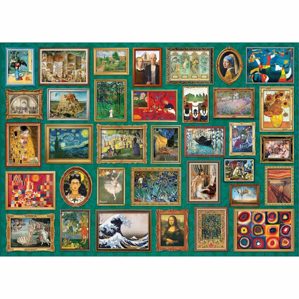 EUROGRAPHICS Puzzle Masterpieces, 2000 Puzzleteile