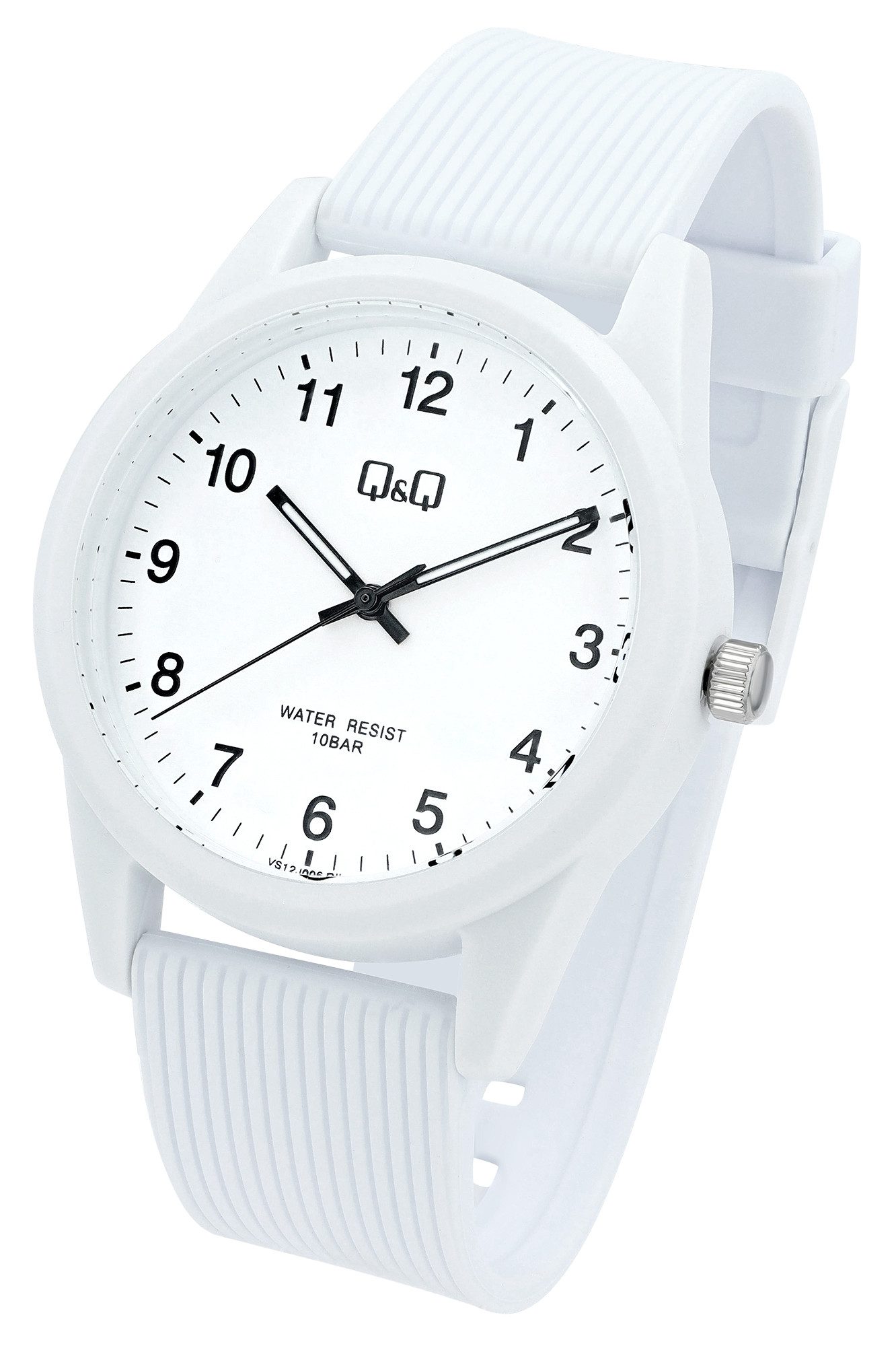 Q&Q Quarzuhr Jugendliche, unisex, 10 Bar, Resinband, Geschenk