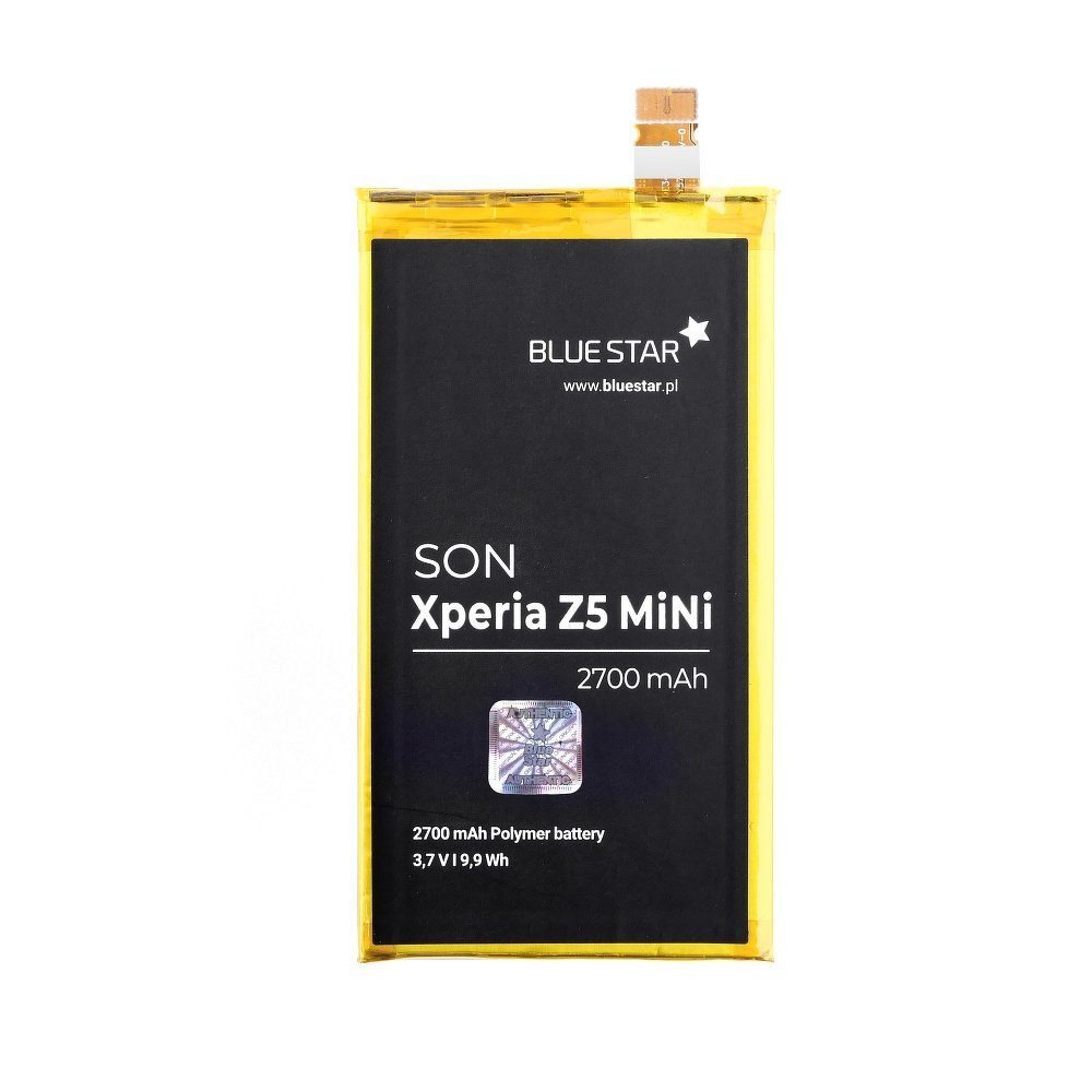 BlueStar Akku Ersatz kompatibel mit Sony Xperia Z5 Compact 2700 mAh Austausch Batterie Accu LIS1594ERPC Smartphone-Akku