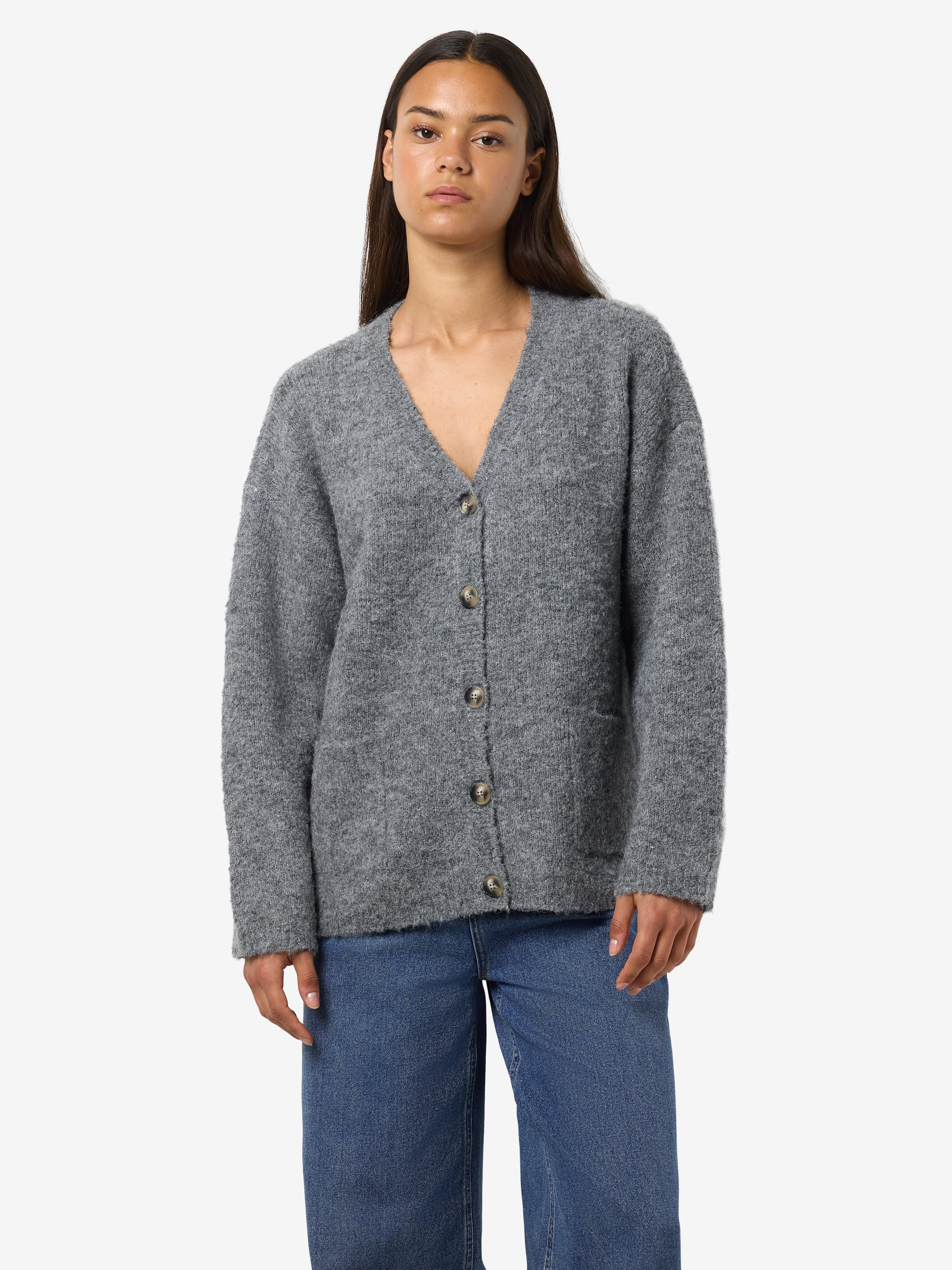 Noisy may Strickjacke NMDOLLY L/S KNIT CARDIGAN FWD NOOS günstig online kaufen