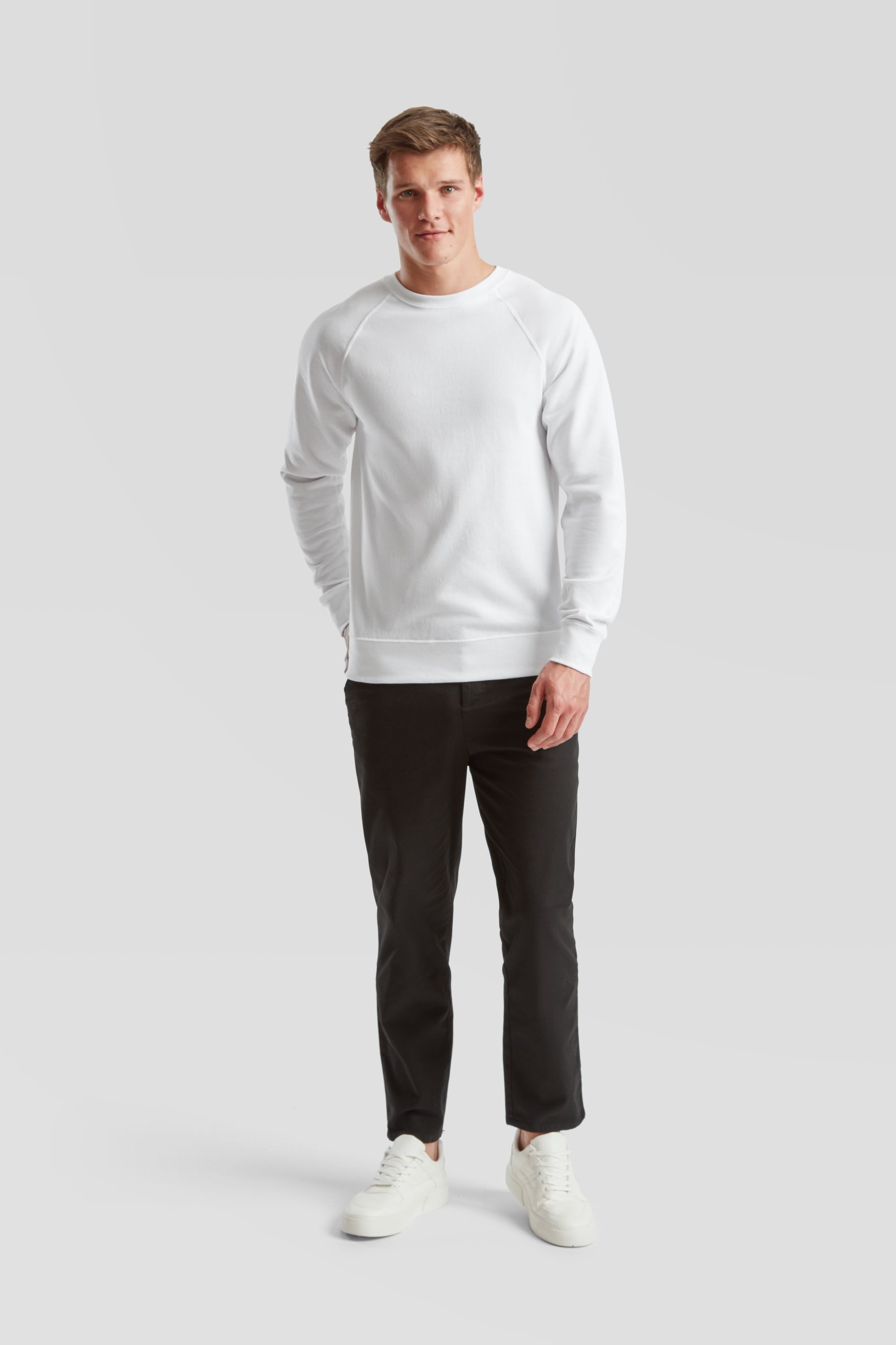Fruit of the Loom Sweatshirt Fruit of the Loom Lightweight Raglan Sweat