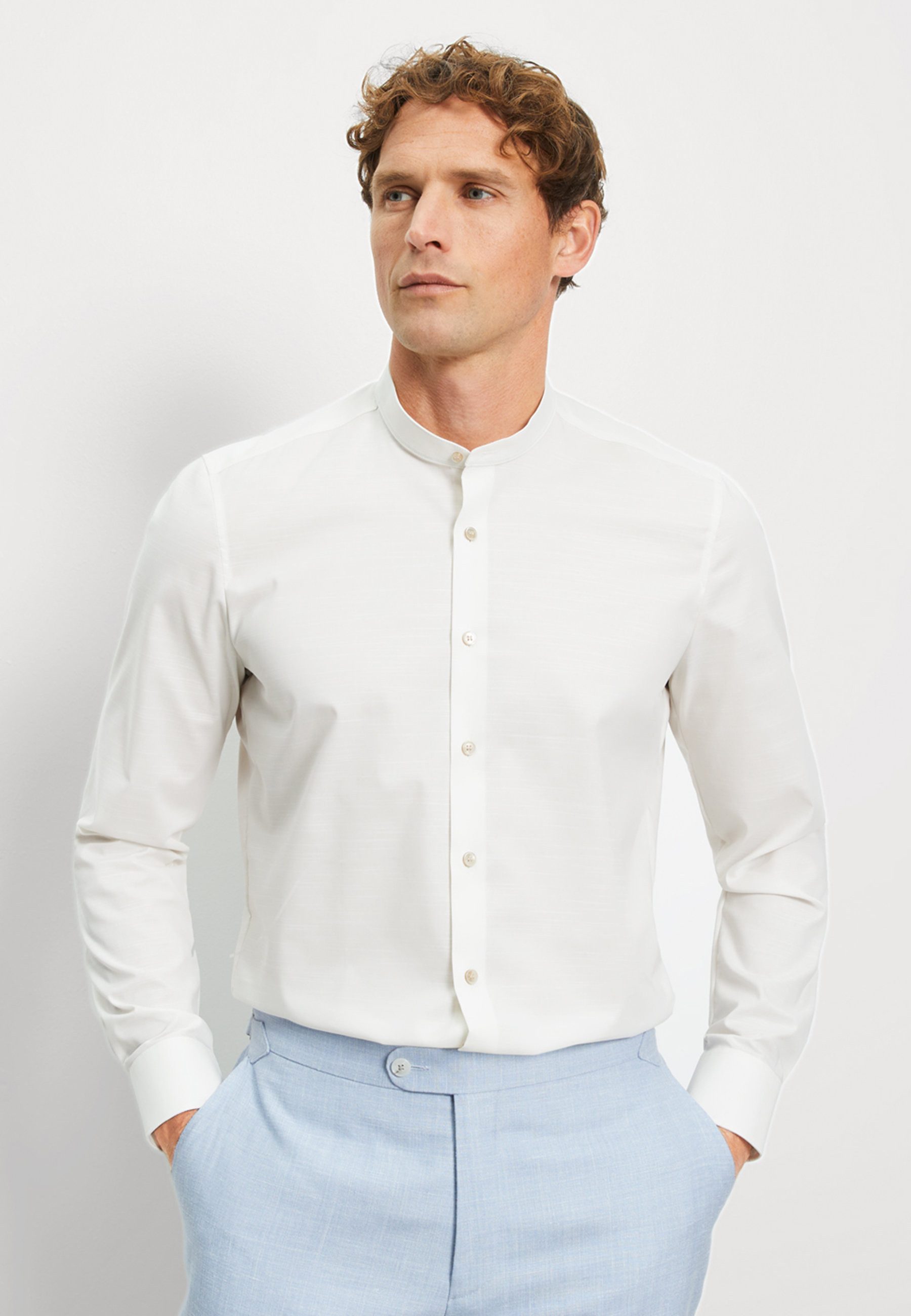 OLYMP Businesshemd OLYMP Level Five, body fit, Stehkragen