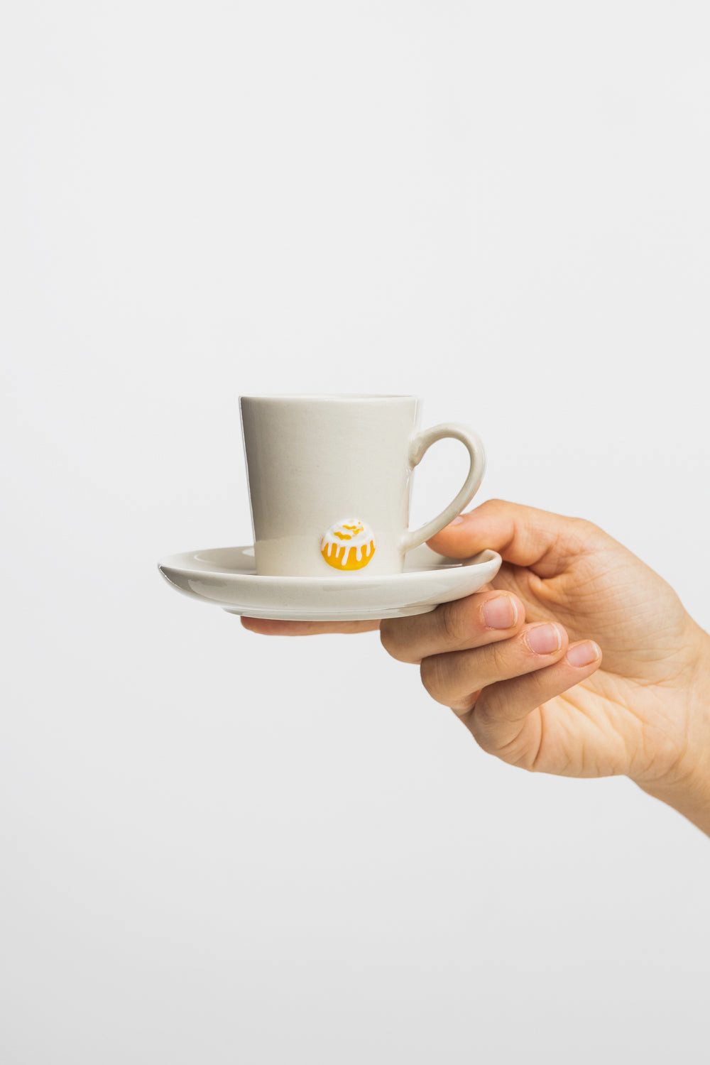 Tranquillo Espressotasse Espressotasse mit Untertasse BRUNETTEA in verschiedenen Designs
