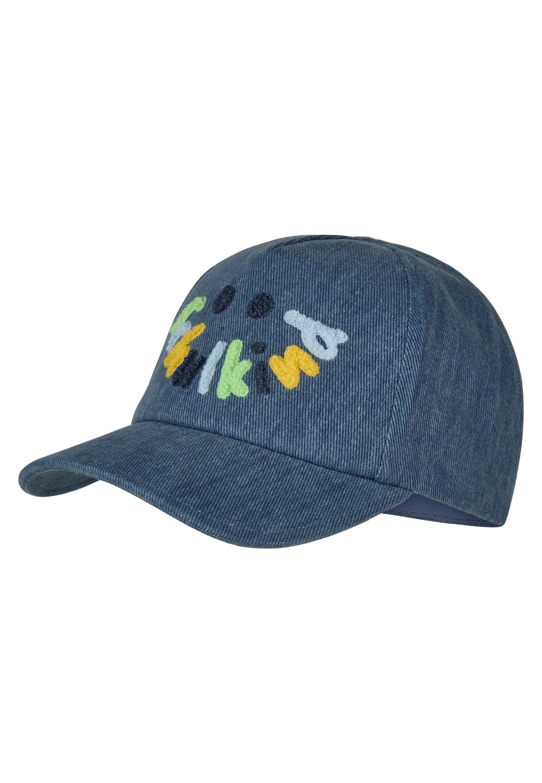 Sterntaler® Baseball Cap Basecap Schulkind (1-St) Basecap aus Jeans mit Schriftzug SCHULKIND, mit Größenregulierung