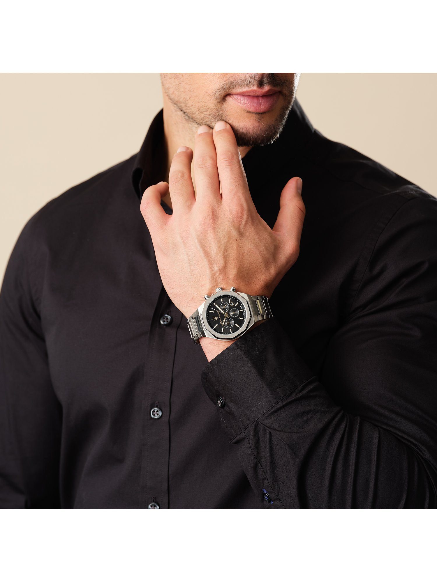 MASERATI Chronograph Maserati Herren-Uhren Analog Quarz günstig online kaufen