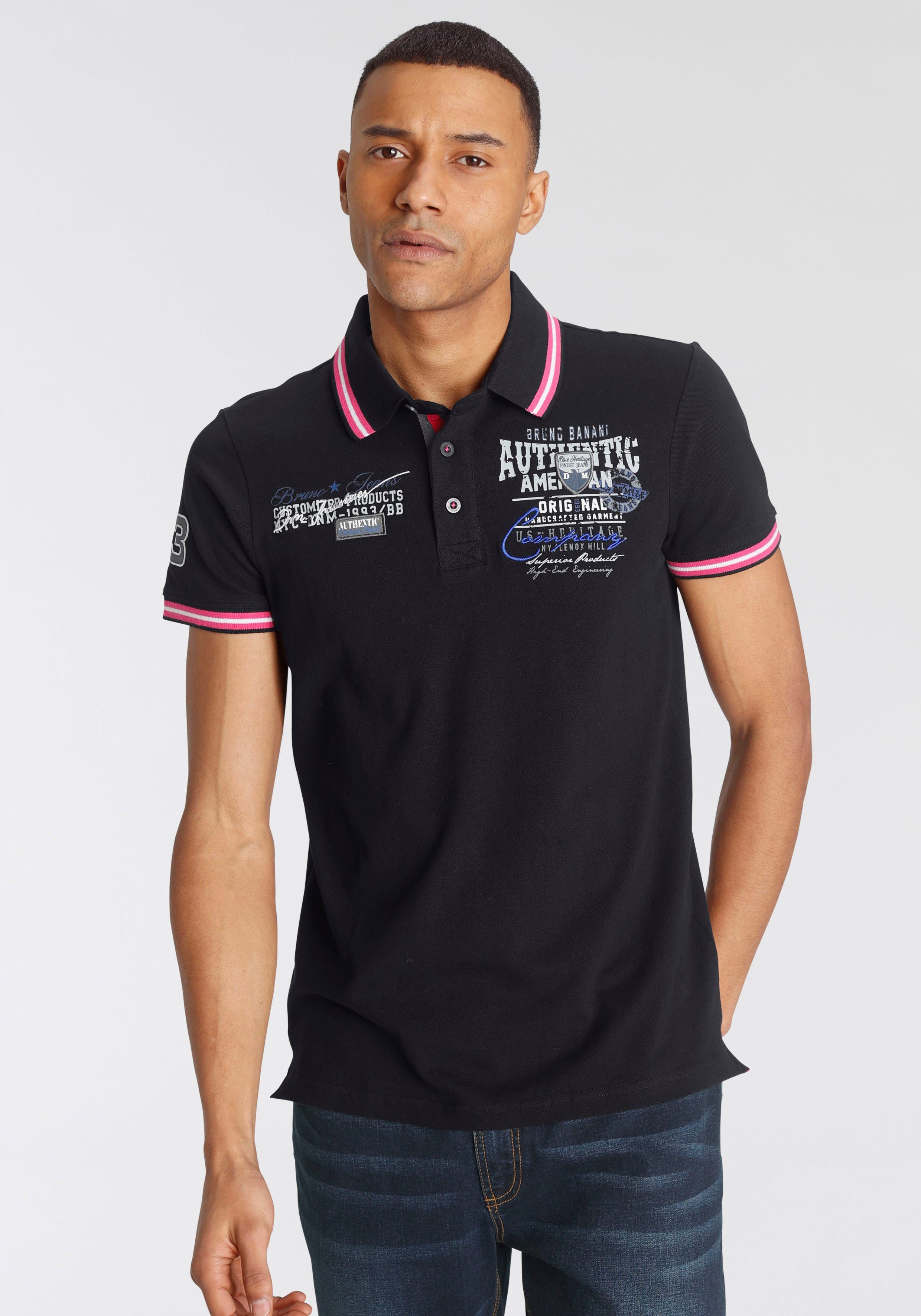 Bruno Banani Poloshirt Kurzarm, körpernahe Passform, günstig online kaufen