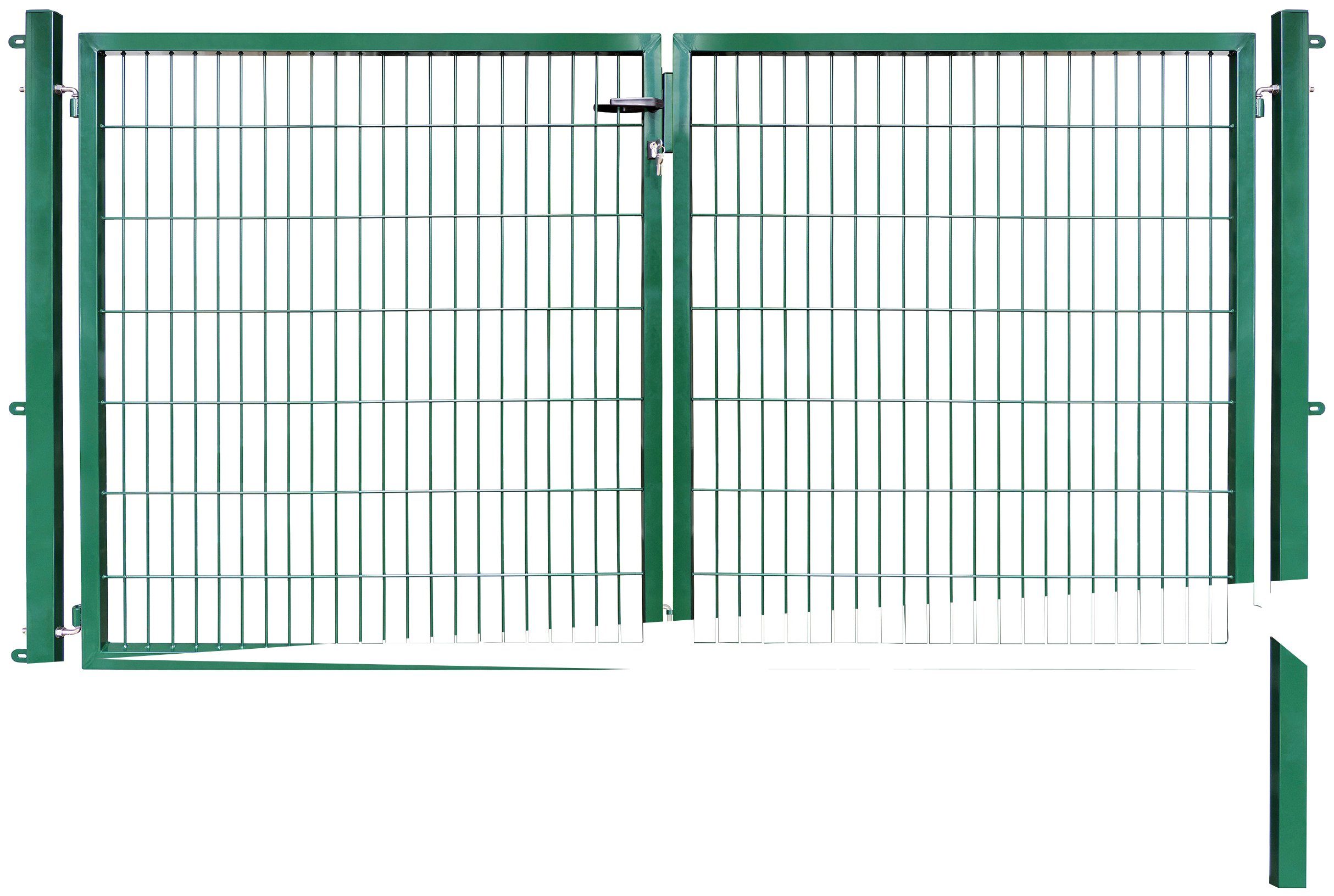 Arvotec Zaundoppeltür HBV - 830822, BxH: 300x140 cm