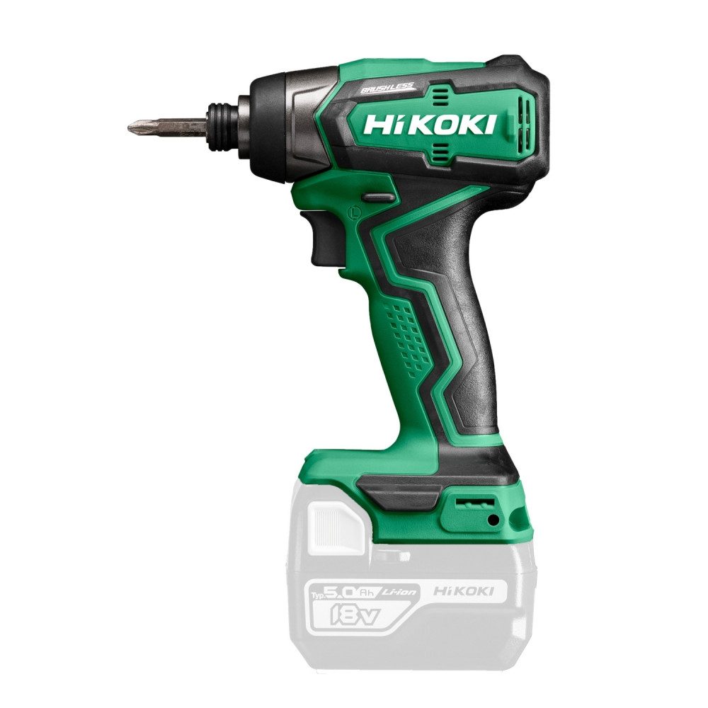 HiKOKI Akku-Schlagbohrschrauber WH18DDW2Z Akku-Schlagschrauber 1/4' mit 140 Nm Festdrehmoment