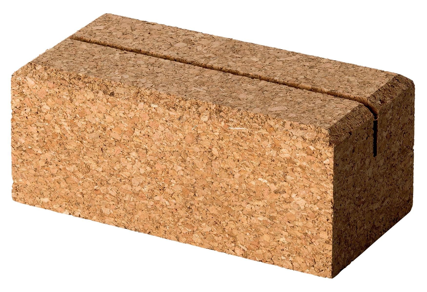 Kork-Deko.de Tischkartenhalter Tischkartenhalter Menükartenhalter aus Kork als Tischdeko für Menüs