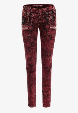 Cipo & Baxx Bequeme Jeans mit Dreifach-Bund