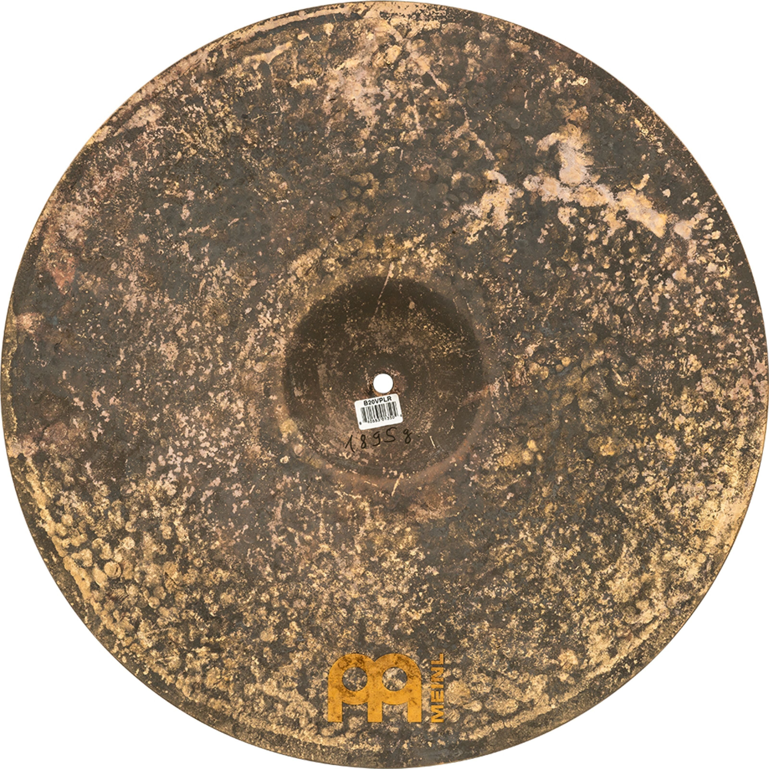 Spielzeug-Musikinstrument, Pure Ride - Vintage Cymbal Ride Percussion B20VPLR, 20", Byzance Meinl Light
