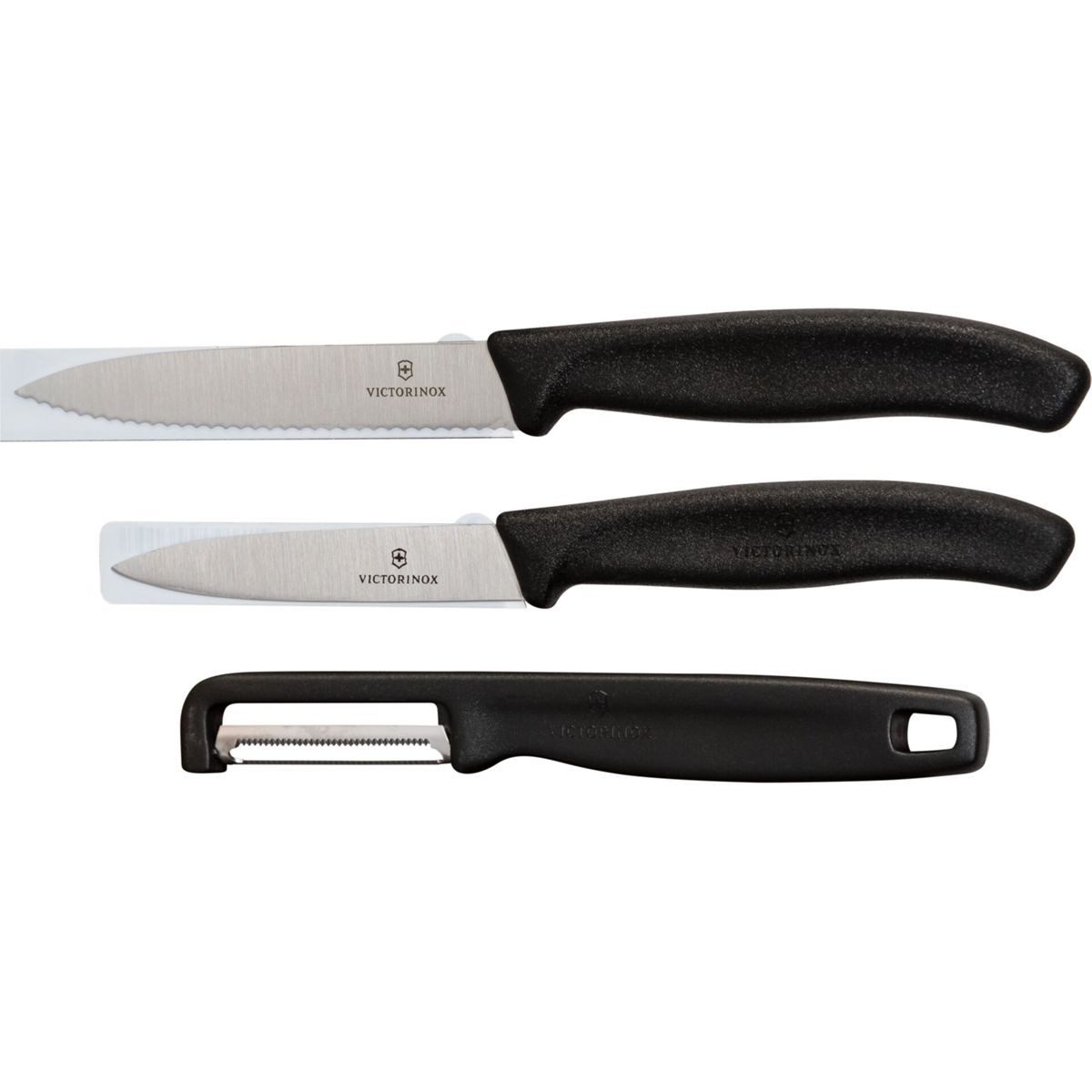 Victorinox Zubereitungsmesser Swiss Classic 3 tlg. Gemüsemesser m. I-Schäler