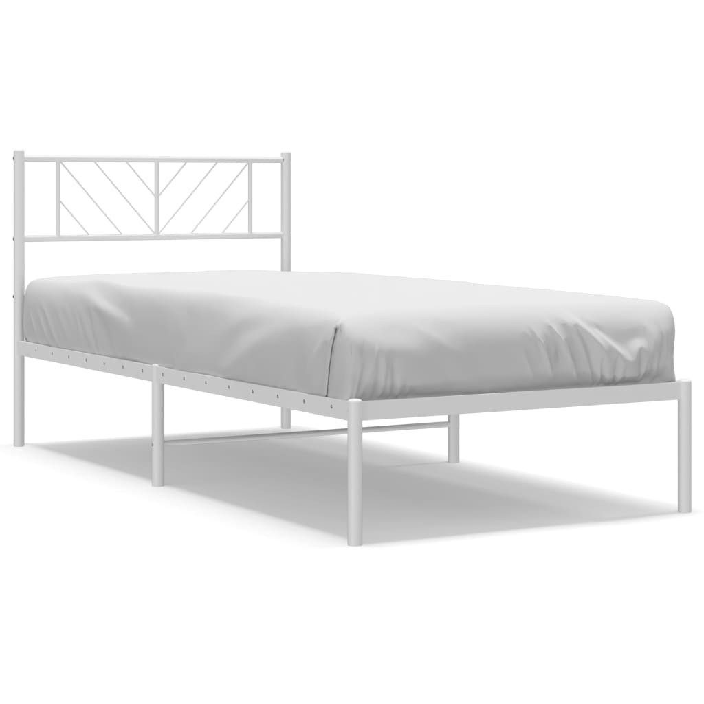 vidaXL Bett Metallbett ohne Matratze mit günstig online kaufen