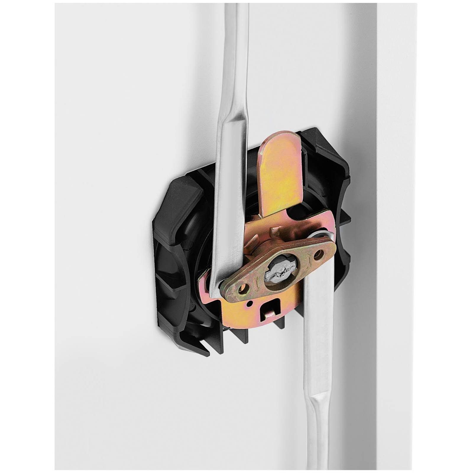 Fromm&Starck Aktenschrank Metallschrank 102cm Mehrzweckschrank weiß abschli günstig online kaufen