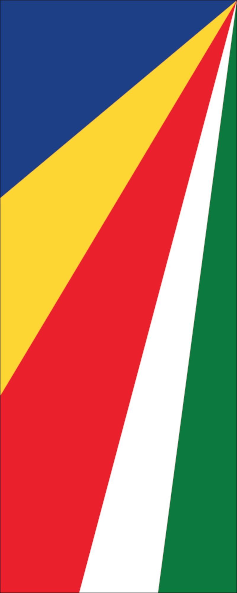 110 g/m² Hochformat flaggenmeer Seychellen Flagge Flagge