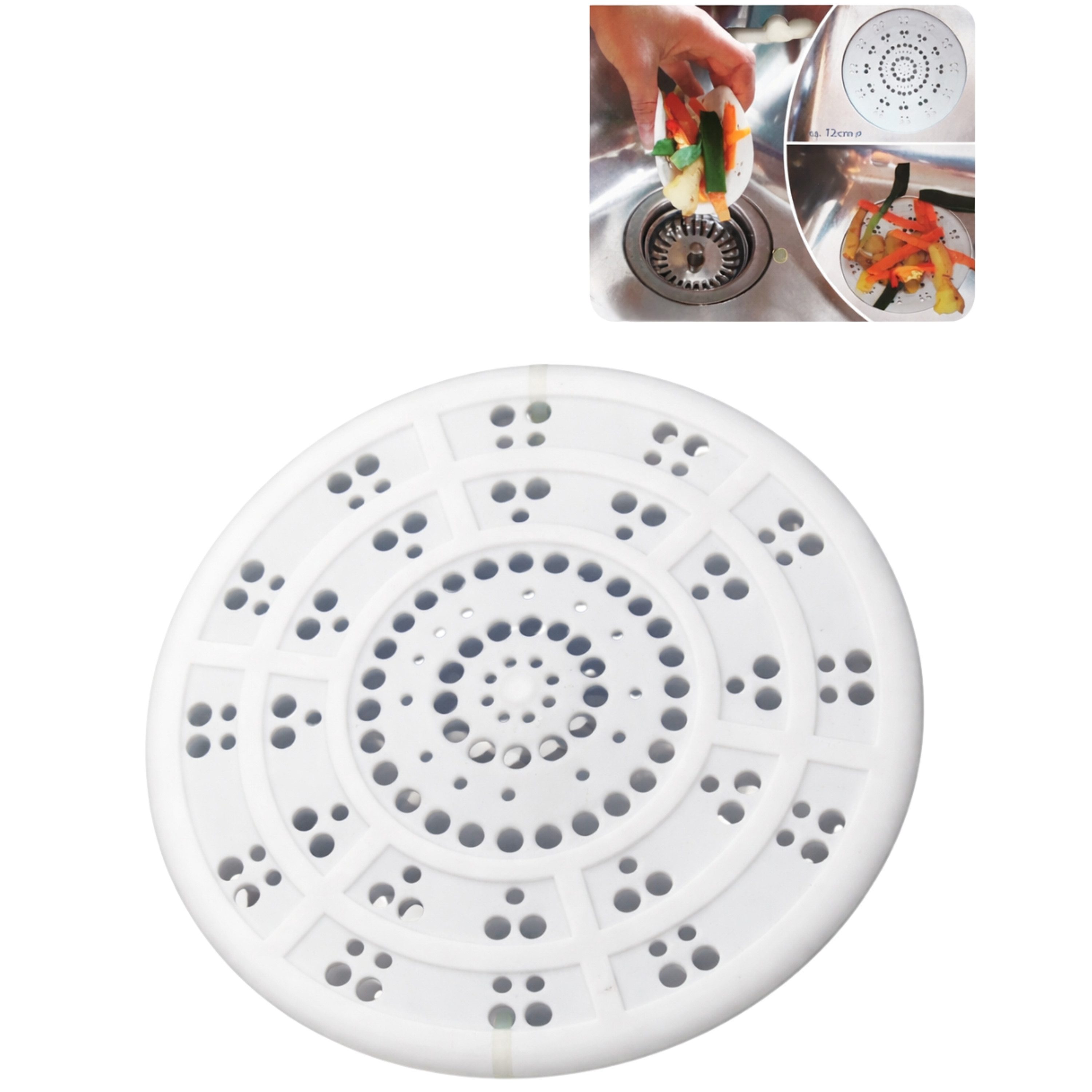 Abflusssieb Silikon Abflusssieb Duschsieb Spülbeckensieb Grau 1 Stück Ø 100mm, Silikon, (Stück, 1-St., Silikon-Abflusssieb), Silikon Abflusssieb Abflusssieb Küche Abflusssieb Bad Abflusssieb S