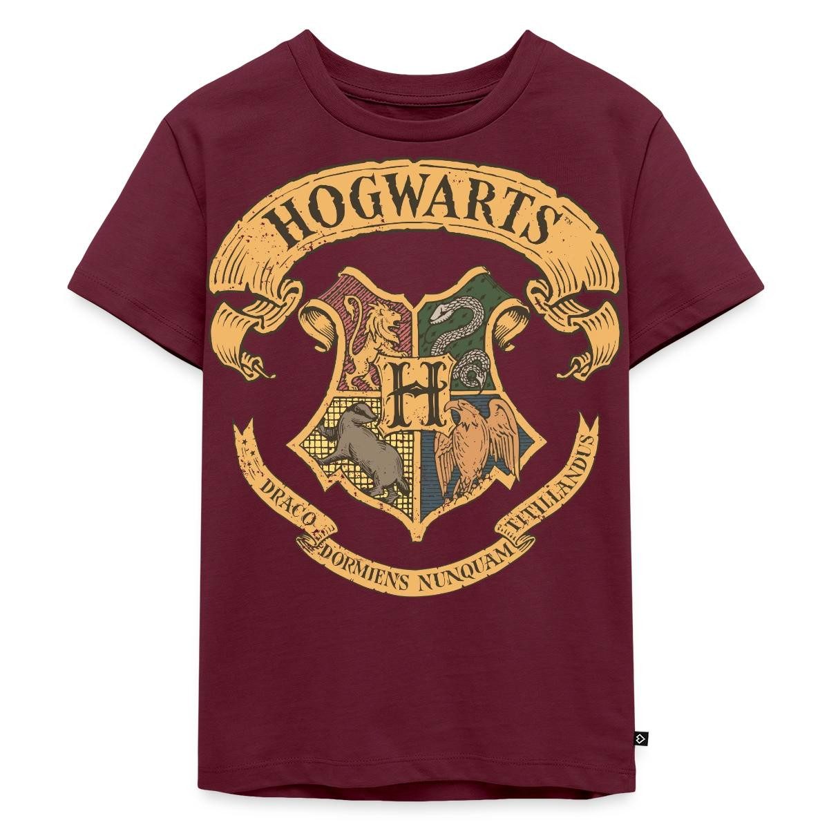 T-Shirt Harry Potter Hogwarts Wappen Kinder Premium T-Shirt