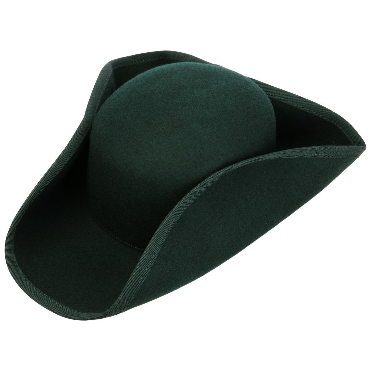 Lipodo Filzhut (1-St) Dreispitz mit Einfass, Made in Italy